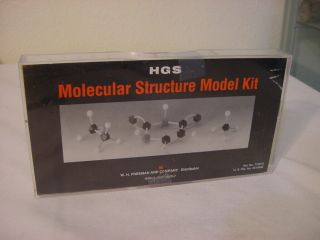 Vtg - Hgs Molecular Structure Model Kit