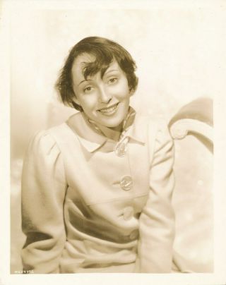 Luise Rainer Vintage 1930s Ted Allan Mgm Studio Portrait Photo