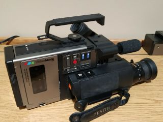 Zenith VM 6000 VideoMovie VHS - C Camcorder with Locking Case & Accs Made in Japan 3