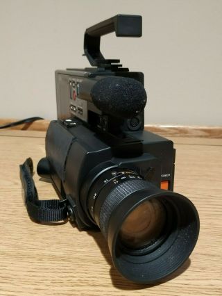 Zenith VM 6000 VideoMovie VHS - C Camcorder with Locking Case & Accs Made in Japan 7