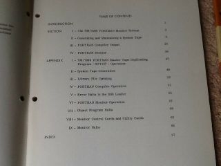 2 Ref.  Manuals,  IBM 709 / 7090 FORTRAN Operations & Programming System,  c.  1961 5