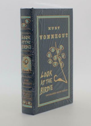Franklin Library Signed 1st Ed.  Look At The Birdie,  Kurt Vonnegut Leather Book
