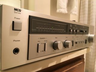 Vintage Mcs Integrated Stereo Amplifier Model 683 - 6575 -