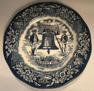 Vintage Avon Liberty Bell 1976 Bicentennial Plate Enoch Wedgwood England