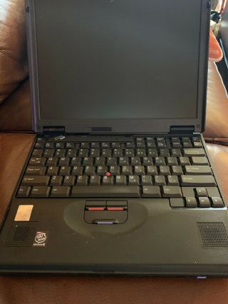 Vintage IBM ThinkPad 600E Laptop TYPE: 2645 - 20U 3