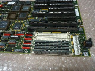 Vintage 1990 AMI 20 MHz 386SX cache motherboard for XT case,  with 4MB RAM, 3