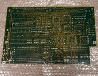 Vintage 1990 AMI 20 MHz 386SX cache motherboard for XT case,  with 4MB RAM, 5
