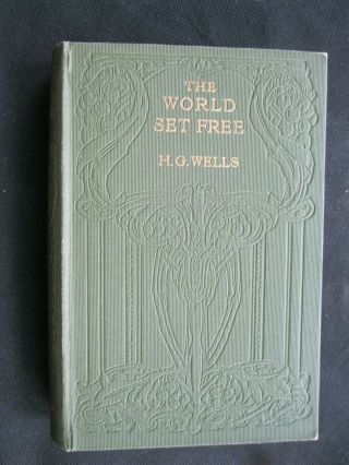 The World Set - A Story Of Mankind H.  G.  Wells 1914 First Edition 1st