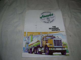 Vintage Jacobs Jake Brake 71 - 92 - 25B 30 30E - 675 Parts & Installation Manuals 2