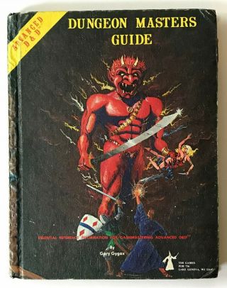 Vintage Ad&d Dungeon Masters Guide 1st Edition Revised Edition Dec.  1979 - Tsr