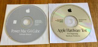 Apple Power Mac G4 Cube Restore & Hardware Test Discs (mac Os 9.  1)