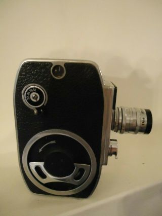 Paillard Bolex L8 Vintage 8mm Cine Movie Film Camera YVAR 12.  5mm f/2.  8 lens 5