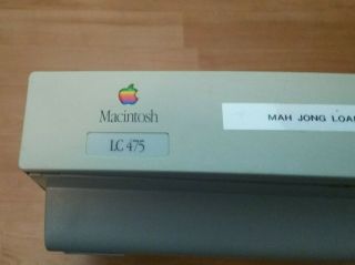 Macintosh Lc 475 Vintage Apple Computer M1700