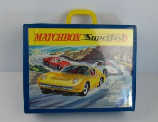Vtg 1970 Lesney Products Matchbox Superfast Collector 