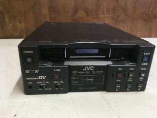 S36 Ntsc Pal Dvcam Profesional Mini Dv Tapes Jvc Br - Dv3000u Player Recorder Vcr
