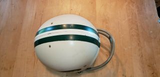 Vintage York Jets Football Helmet Rawlings Air - flo HNFL Large Youth White 4