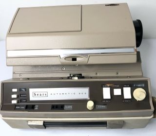 Vintage Sears Automatic 500 Slide Projector 9895