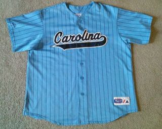Vintage 90s Majestic North Carolina Tar Heels Baseball Jersey - Size Xl