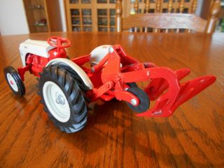 Vintage 1987 Ertl 1:16 Ford 8N Tractor with Dearborn Plow,  841DA,  CE, 6