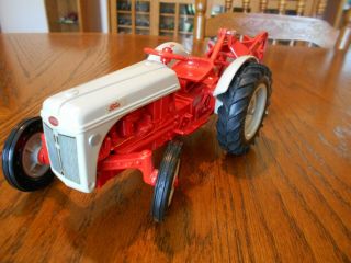 Vintage 1987 Ertl 1:16 Ford 8N Tractor with Dearborn Plow,  841DA,  CE, 7