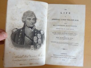 1810 Life Of Admiral Lord Nelson By Clarke Mcarthur Trafalgar Horatio @