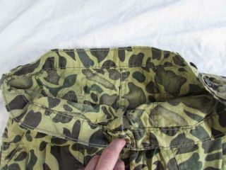 Vtg 60s Beo Gam Duck Hunter Frogskin Camouflage Pants 33x27 Advisor Vietnam Camo 6