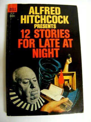 " Alfred Hitchcock Presents 12 Stories For Late At Night " Dell Pb,  4th,  1969