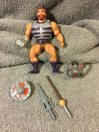 Vintage Motu,  Masters Of The Universe,  Fisto,  He Man,  Figure Extra Accessories