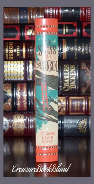 Swiss Family Robinson by Johann D.  Wyss Leather Bound Collectible 2