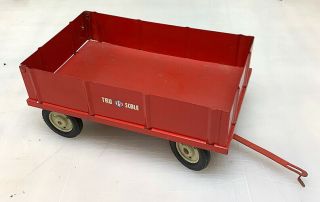 Vintage Carter 1:16 Scale Tru - Scale Farm Grain Hay Wagon