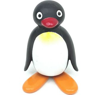Pingu Penguin Figure Toy Doll Figurine Vintage 1992 1990s