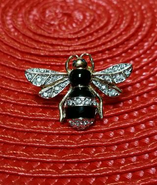 Vintage - Carolee - Bumble Bee Lapel Pin -
