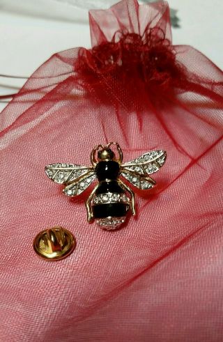 VINTAGE - CAROLEE - Bumble Bee Lapel Pin - 2