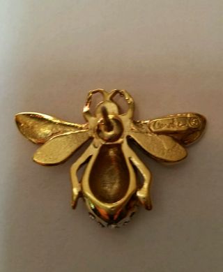 VINTAGE - CAROLEE - Bumble Bee Lapel Pin - 3