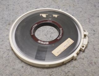 Vintage Opus Critical File 6250 Computer Tape Reel (c14b5)