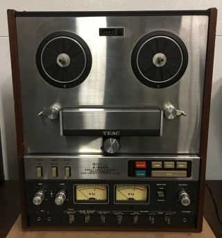 Teac A - 5500 Direct Drive Stereo Reel To Reel Tape Deck For Parts/repair