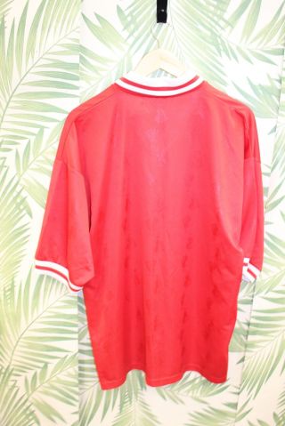 Men ' s REEBOK Vintage LIVERPOOL FC LFC 1996 - 98 Home Shirt UK 46/48 - L03 4