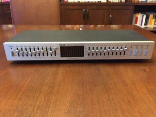 Teac Eqa - 10 Stereo Graphic Equalizer Vintage