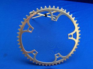 Vintage Campagnolo Record Chain Ring 52tooth In