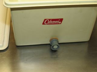 Vintage Coleman 3 - Way Cooler insert ICE BIN & EGG TRAY Snow Light Camper 6