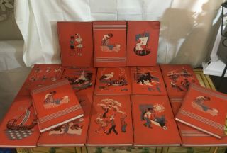 Vintage Childcraft Books Set Vol.  1 - 15 Copyright 1954 Children’s Complete Set
