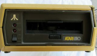 Atari 810 Disk Drive With Some Case Damage - - - -