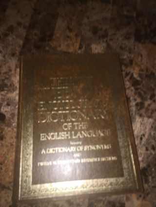 THE WEBSTER ENCYCLOPEDIC DICTIONARY OF THE ENGLISH LANGUAGE 1980 Edition 2