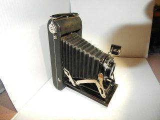 Antique Kodak Junior Six - 16 Series Ii Folding Camera With Bimat Lens