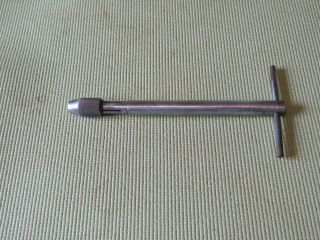 Vintage Greenfield T - Handle Tap Wrench No.  337 Gtd R10 Machinist Tool 10.  5 "