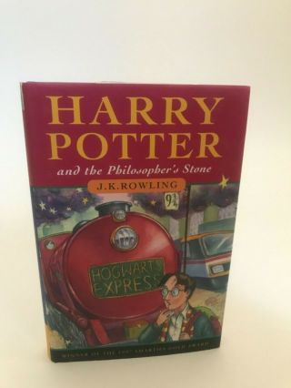 Harry Potter And The Philosophers Stone 1st Edition Uk 18th Printing Jk Rowling