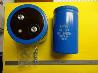 24000mfd 100 Volt Nippon Caps For Hafler Dh - 500 Phase Linear 700 Others