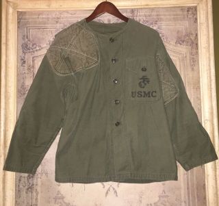 Vintage Usmc Pmi Sateen Shooting Jacket Old Ega 1960 