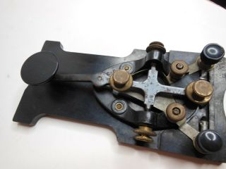 Vintage Ww2 J - 37 Morse Code Telegraph Key