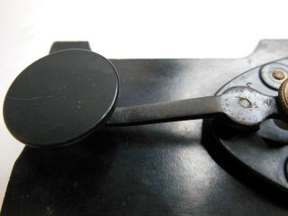 Vintage WW2 J - 37 Morse Code Telegraph Key 3